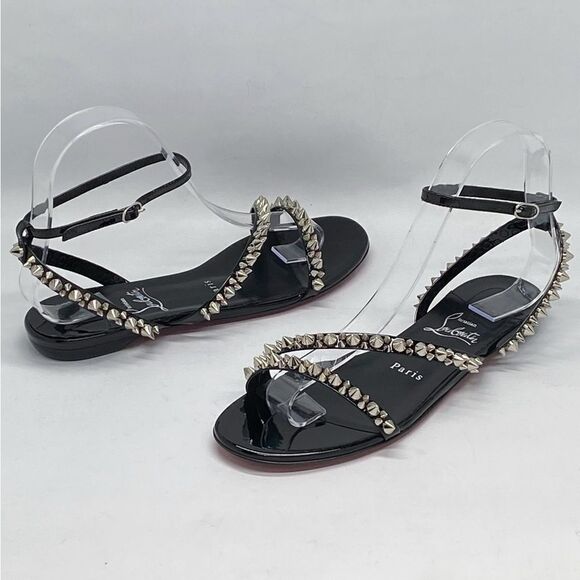 Christian Louboutin Mafaldina Spikes Ankle Strap Sandal size 36 - Picture 8 of 16